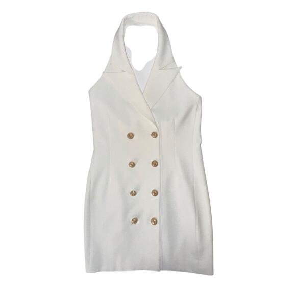 Generation Love Michelle Halter Mini Dress Off White Cream Color Size Small - Picture 1 of 13